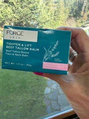 Tighten & Lift Beef Tallow Balm — Teal Cream